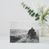 Toledo-auto op het Briefkaart van Grand Canyon (Staand voorkant)