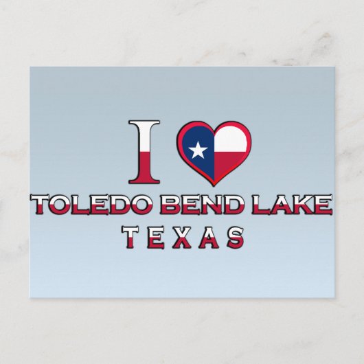 Toledo Bend Lake, Texas Briefkaart (Voorkant)