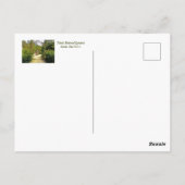 TOLEDO BOTANICAL GARDENS/TOLEDO OHIO BRIEFKAART (Achterkant)