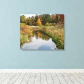 "TOLEDO BOTANISCHE TUIN IN DE HERFST" CANVAS AFDRUK (Insitu (Houten vloer))