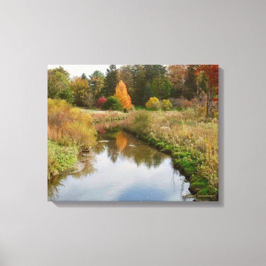"TOLEDO BOTANISCHE TUIN IN DE HERFST" CANVAS AFDRUK (Voorkant)