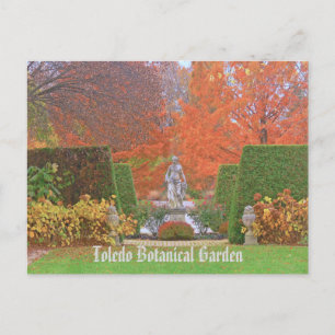 TOLEDO BOTANISCHE TUIN IN HET NAJAAR BRIEFKAART