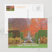 TOLEDO BOTANISCHE TUIN IN HET NAJAAR BRIEFKAART (Voorkant / Achterkant)