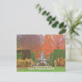 TOLEDO BOTANISCHE TUIN IN HET NAJAAR BRIEFKAART (Staand voorkant)