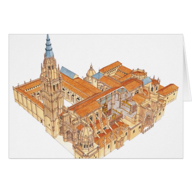 Toledo Cathedraal. Spanje (Voorkant Horizontaal)