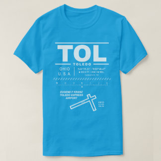 Toledo Express Airport TOL T-shirt
