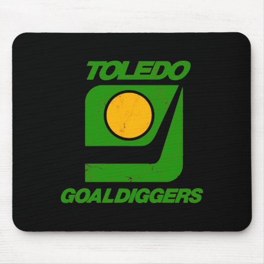 Toledo Goaldiggers 70s80s Hockey Team  Muismat (Voorkant)