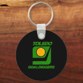 Toledo Goaldiggers 70s80s Hockey Team  Sleutelhanger (Voorkant)