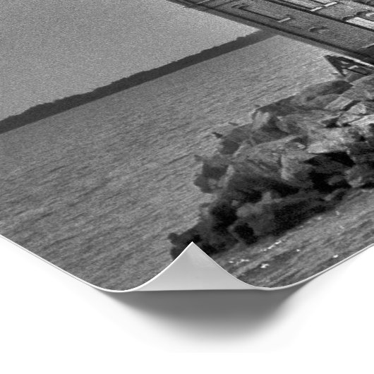 Toledo Harbour Light Poster (Hoek)