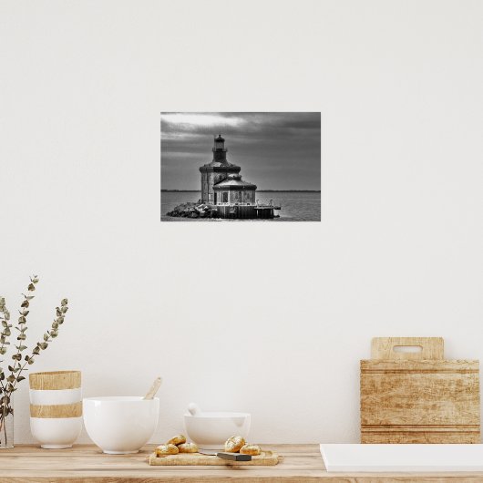Toledo Harbour Light Poster (Keuken)