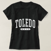 Toledo Hoodie College University Style OH USA T-shirt (Design voorkant)