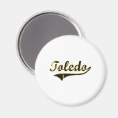 Toledo Iowa Classic Design Magneet (Voorkant / Achterkant)