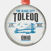 Toledo Metalen Ornament (Voorkant)
