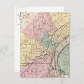 Toledo, Ohio 2 Briefkaart (Voorkant / Achterkant)