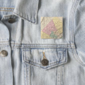 Toledo, Ohio 2 Vierkante Button 5,1 Cm (In situ)
