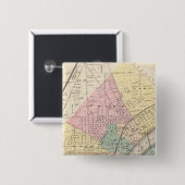 Toledo, Ohio 2 Vierkante Button 5,1 Cm (Voorkant /achterkant)