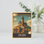 Toledo, Ohio | Antiek Briefkaart (Staand voorkant)