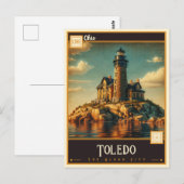 Toledo, Ohio | Antiek Briefkaart (Voorkant / Achterkant)