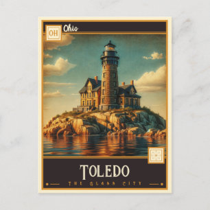 Toledo, Ohio   Antiek Briefkaart