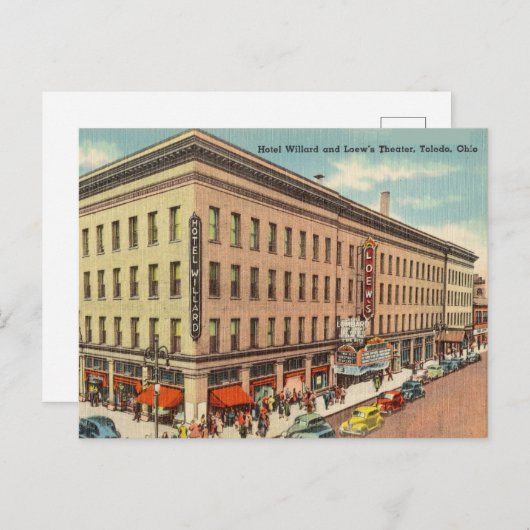  Toledo, Ohio Briefkaart (Voorkant / Achterkant)