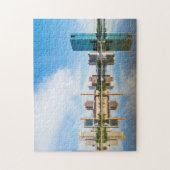 Toledo Ohio City Skyline Legpuzzel (Verticaal)