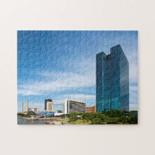 Toledo Ohio City Skyline Legpuzzel