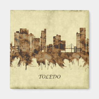 Toledo Ohio Cityscape Magneet