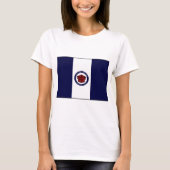 Toledo Ohio Flag T-shirt (Voorkant)
