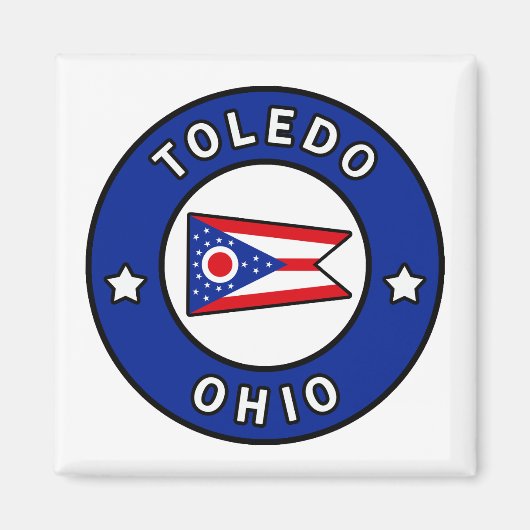Toledo Ohio Magneet (Voorkant)