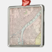 Toledo, Ohio Metalen Ornament (Links)