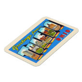 Toledo Ohio OH  groot Briefkaart Magneet (Linkerzijde)