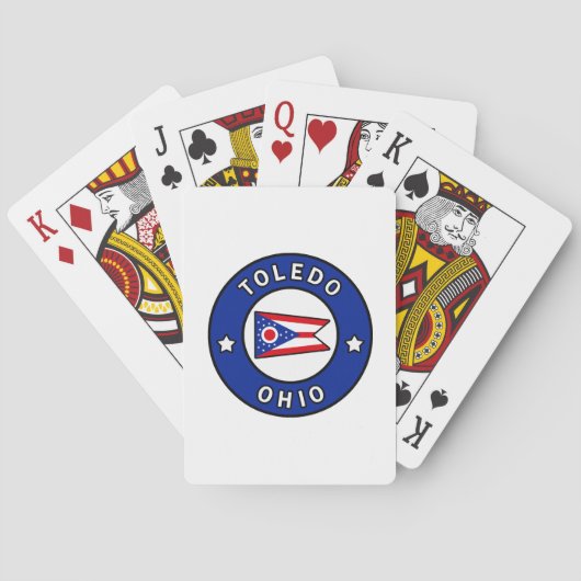 Toledo Ohio Pokerkaarten (Achterkant)