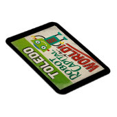 Toledo Ohio Robot - Funny Magneet (Rechterzijde)