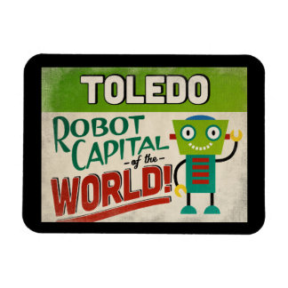 Toledo Ohio Robot - Funny  Magneet