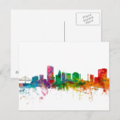 Toledo Ohio Skyline Briefkaart (Voorkant / Achterkant)