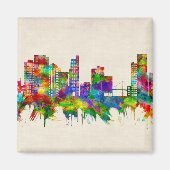 Toledo Ohio Skyline Magneet (Voorkant)