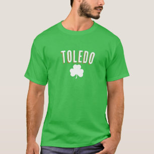 Toledo Ohio St. Patrick's Day Irish Shamrock T-shirt