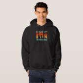 Toledo Ohio Stadssilhouet Hoodie (Voorkant volledig)