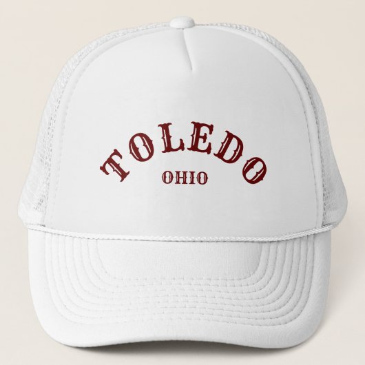 Toledo, Ohio T-shirt Trucker Pet (Voorkant)