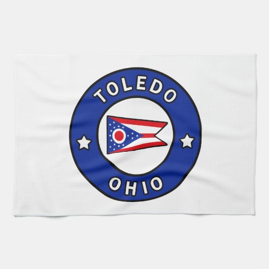 Toledo Ohio Theedoek (Horizontaal)