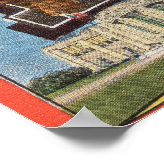 Toledo, Ohio - US Naval Reserve Building Poster (Hoek)