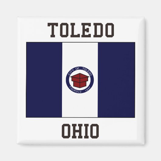 Toledo, Ohio USA Magneet (Voorkant)