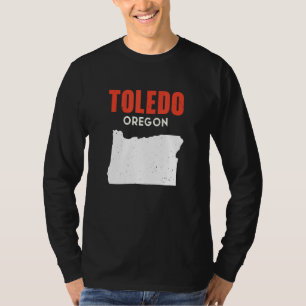 Toledo Oregon Verenigde Staten Amerika Reizen Oreg T-shirt