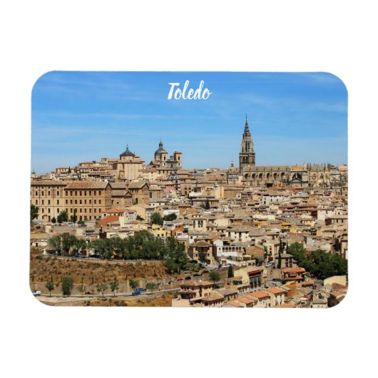 Toledo panorama magneet (Horizontaal)