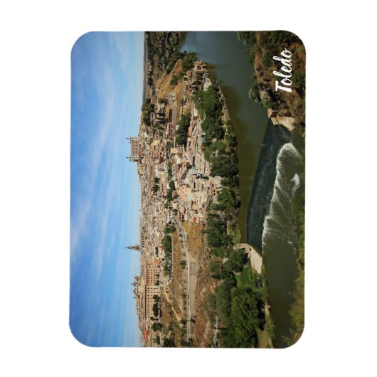 Toledo panorama magneet (Verticaal)