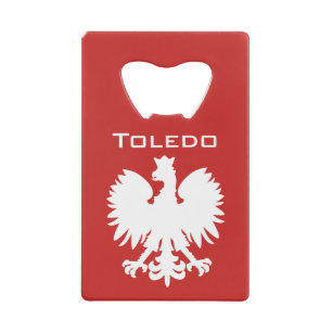 Toledo Poland Eagle Bottle Opener Creditkaart Flessenopener