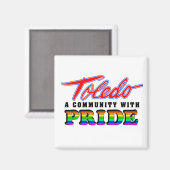 Toledo Pride Magneet (Voorkant / Achterkant)