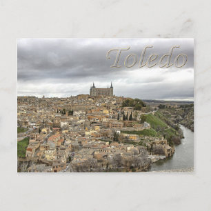 Toledo Rio Tajo Castile-La Mancha Spanje Briefkaar Briefkaart