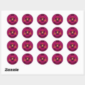 Toledo Round Emblem Ronde Sticker (Vel)