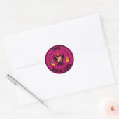 Toledo Round Emblem Ronde Sticker (Envelop)